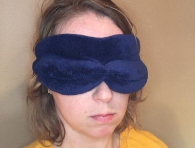 Brookstone NapForm Eye Mask Review Sleepopolis