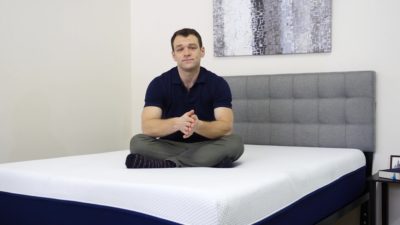 Amerisleep Comparison Sitting On Bed