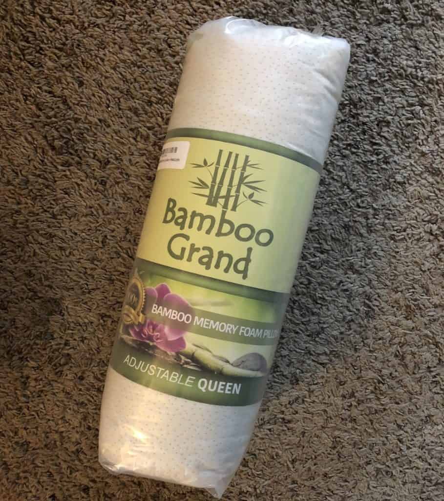 Bamboo Grand Memory Foam Pillow Package