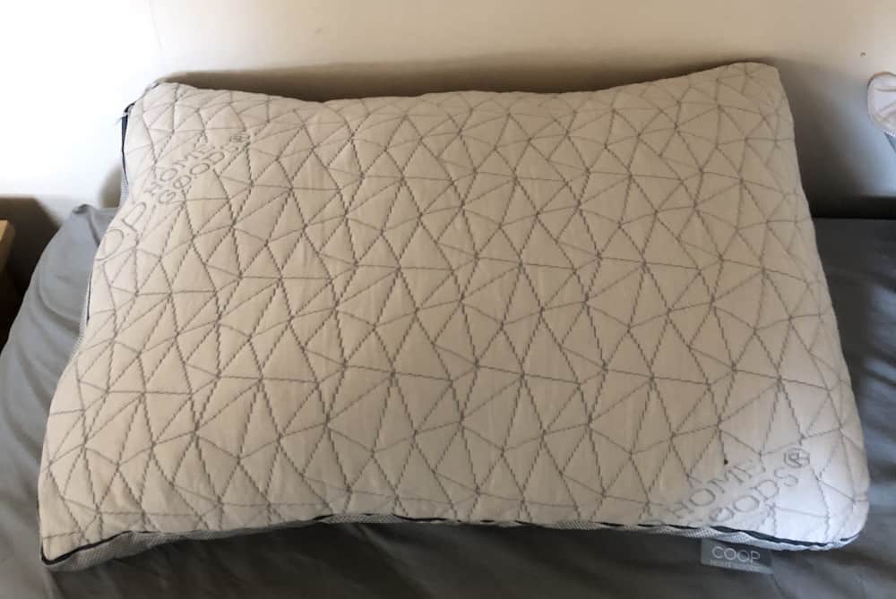 eden shredded memory foam pillow