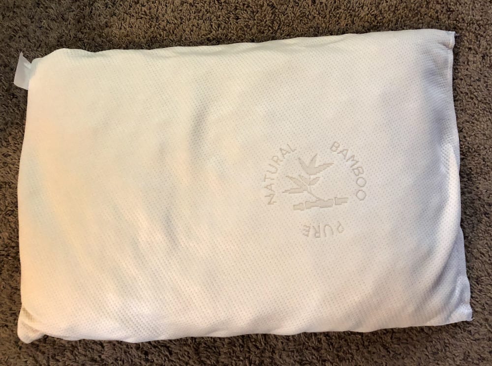 flat foam pillow