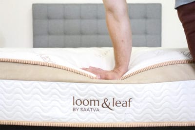 loom and leaf firm mattress reviews