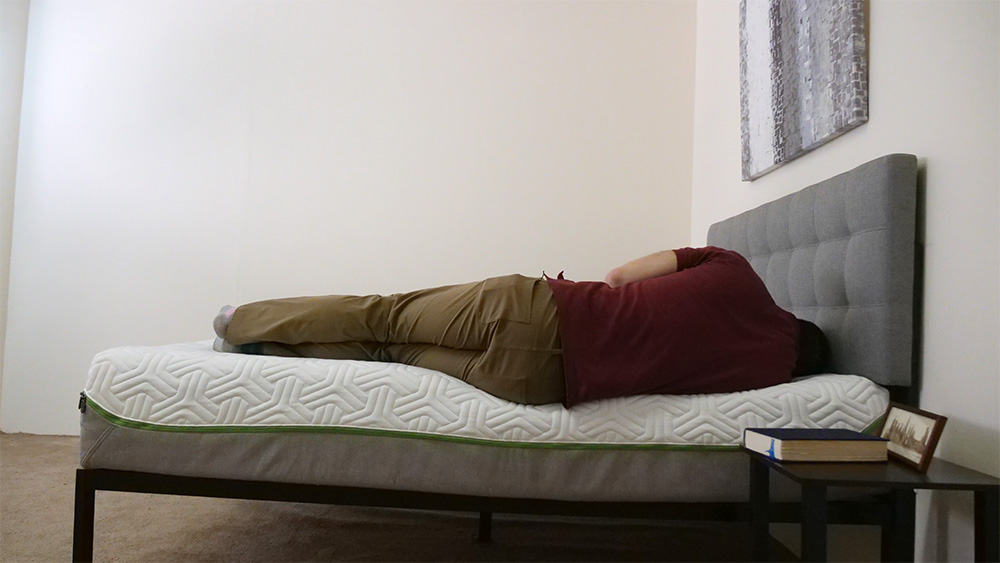 Side sleeping on the Tempurpedic Flex mattress