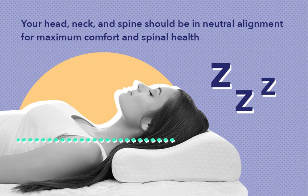 Sleep Posture Pillow, Optimise your sleep