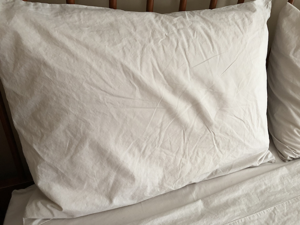 parachute percale pillowcase front
