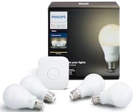 Philips Hue White Smart Bulb Starter Kit