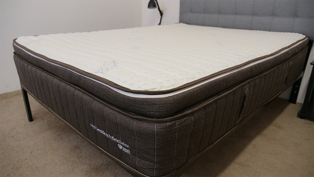 nest natural hybrid latex mattress