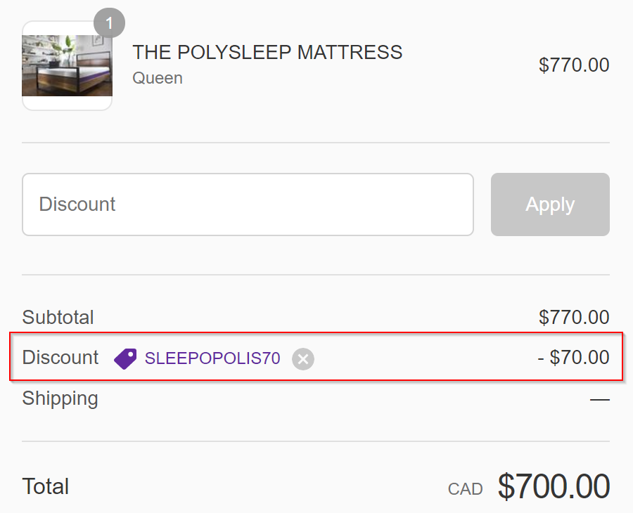 Mattress discounters coupon code
