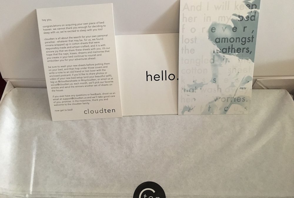 Luxury Sheet Brand Cloudten Announces FuturePay Installment Option