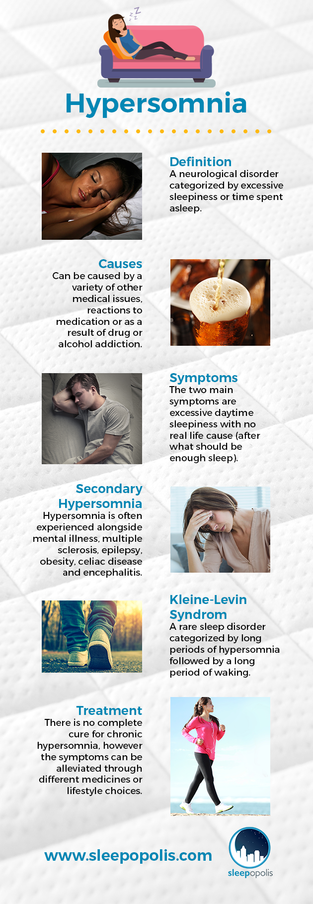 Hypersomnia Infographic