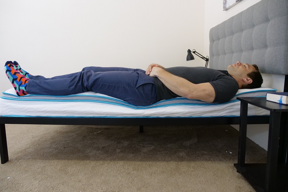 hybrid mattress with edge support