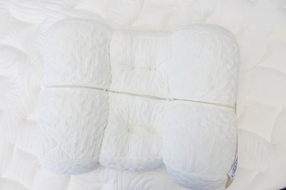 SpineAlign Pillow on bed