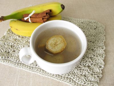 banana peel tea