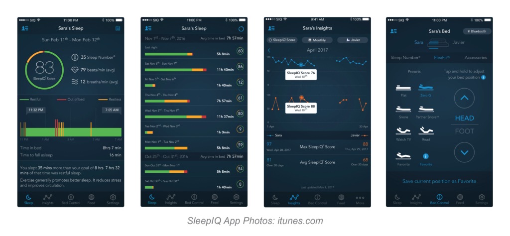 sleep number i7