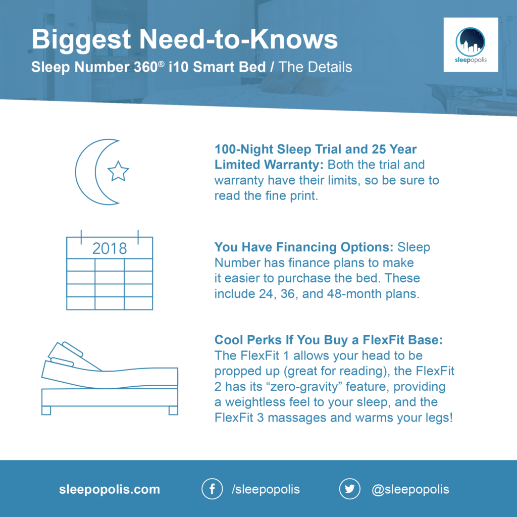Sleep Number features