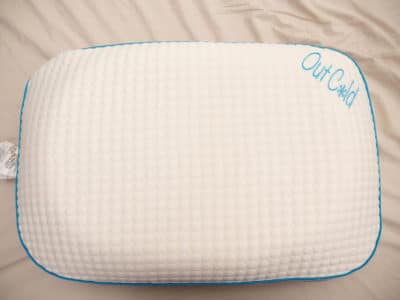 Contour Cool Leg Pillow with Innovative Cooler Memory Foam Construction