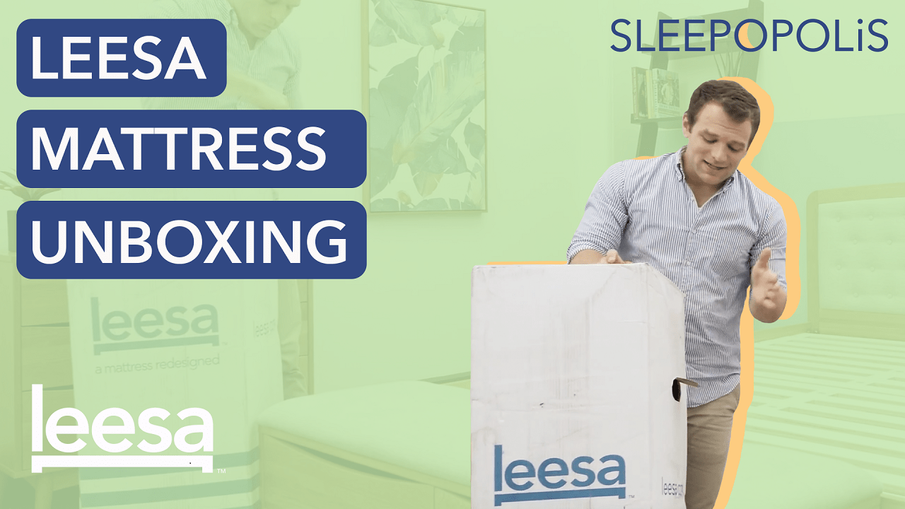 Unboxing The Leesa Mattress Sleepopolis