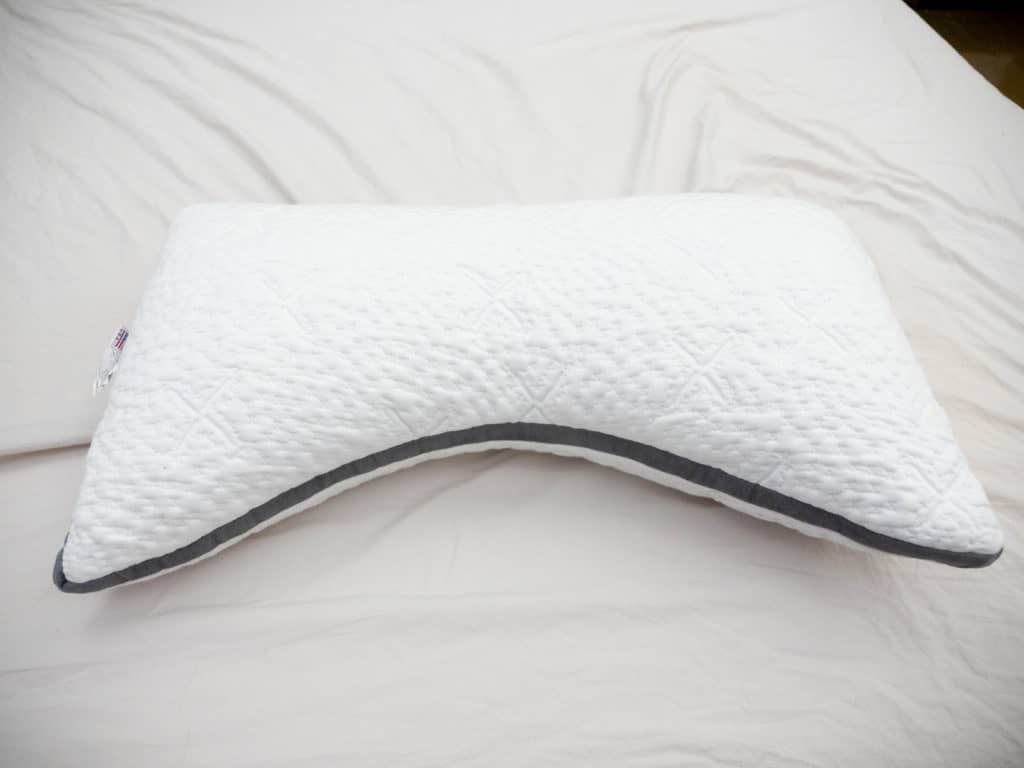 latex boomerang pillow