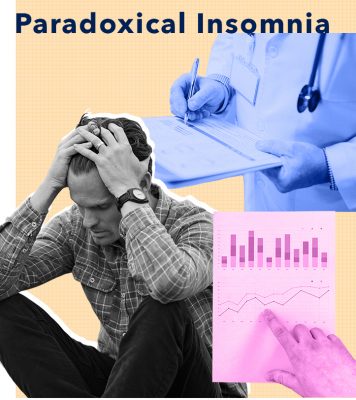 Paradoxal insomnia graphic