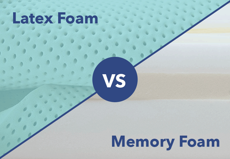 latex vs memory foam pillow