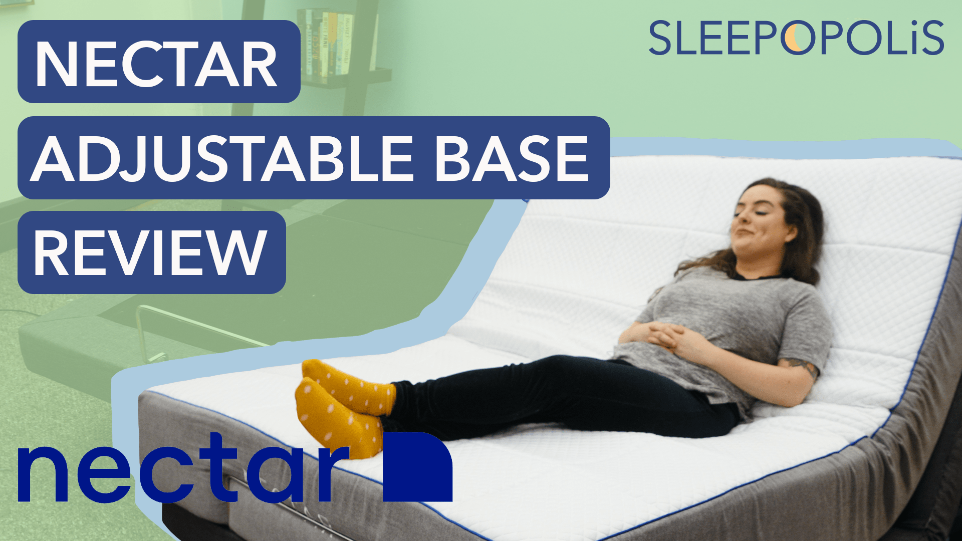 nectar adjustable base with sleep number mattress