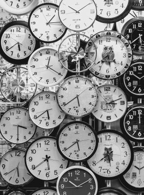 black and white black and white clocks 707676