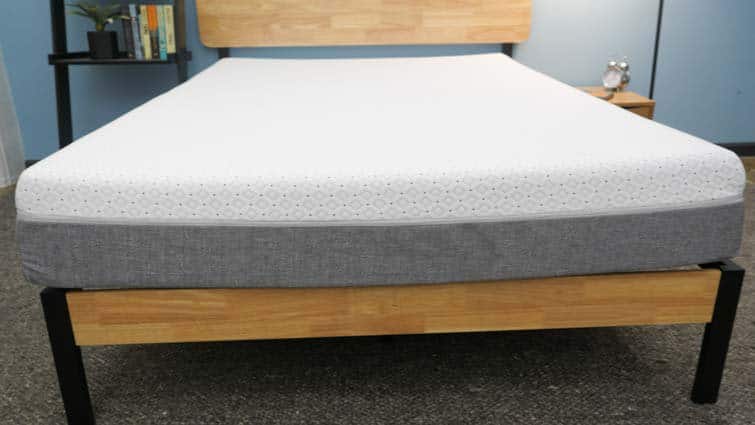 Endy mattress on frame