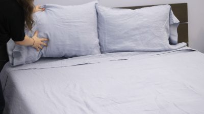 Snowe Linen Sheet Set