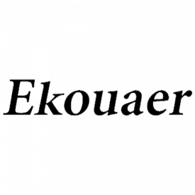 Ekouaer Loungewear Women's Long Nightgown with Pocket
