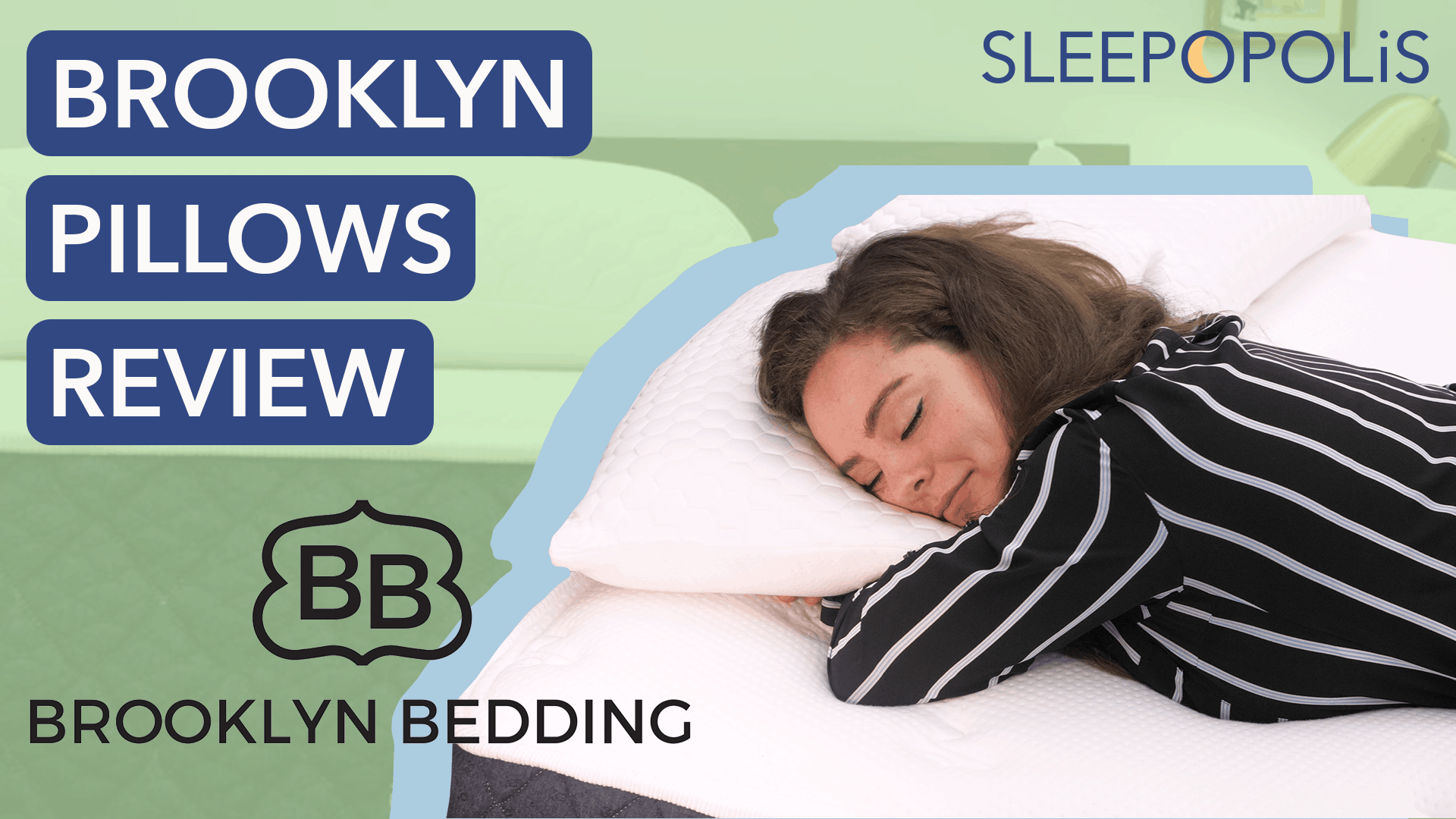 brooklyn bedding premium shredded foam pillow
