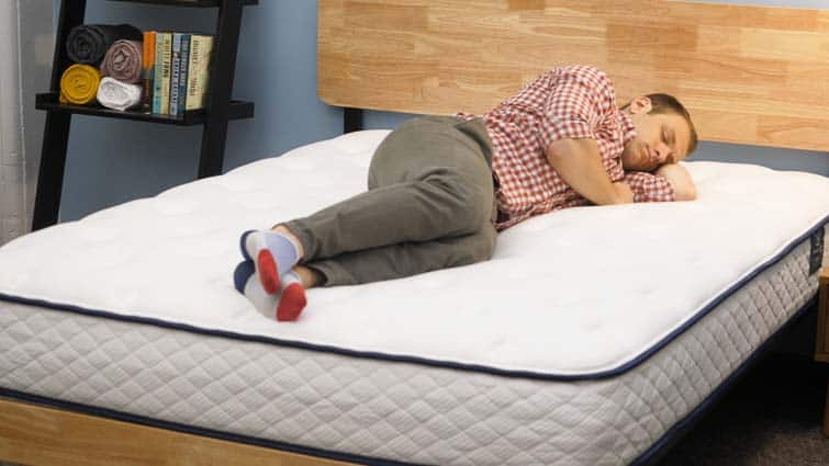 Side sleeping on the WinkBeds MemoryLux