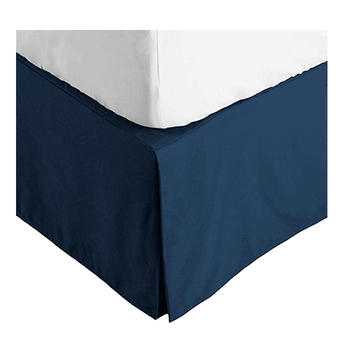Bare Home Bed Skirt Double-Brushed Premium Microfiber