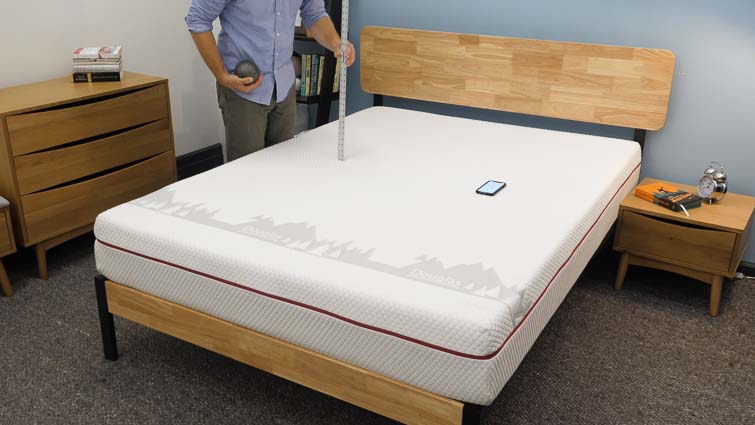 Douglas mattress sinkage test