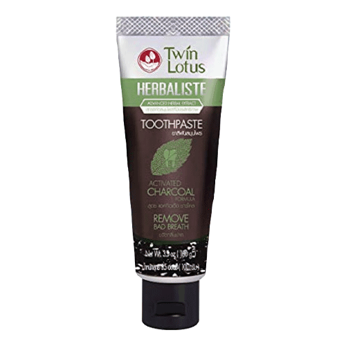 Twin Lotus Whitening Activated Charcoal Toothpaste