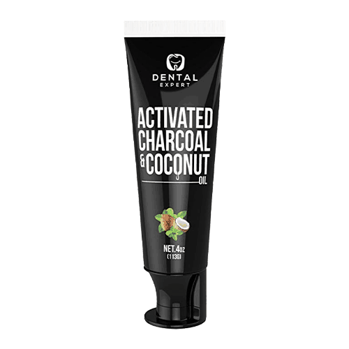 Dental Expert Activated Charcoal & Coconut Whitening Toothpaste Kit