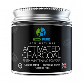 Ecco Pure Natural Activated Charcoal Teeth Whitening Powder 