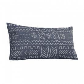 Rivet Mudcloth-Inspired Decorative Throw Pillow