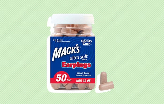 Mack's Sound Asleep Soft Foam Earplugs, 12 Pair – 32dB High NRR,  Comfortable Ear Plugs for Sleeping, Snoring, Travel and Noisy Neighbors