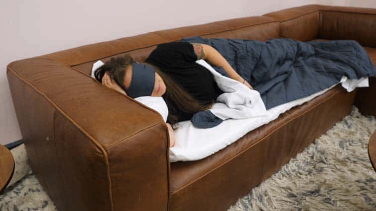 Burrow's $350 sleep kit turns any sofa into a bed