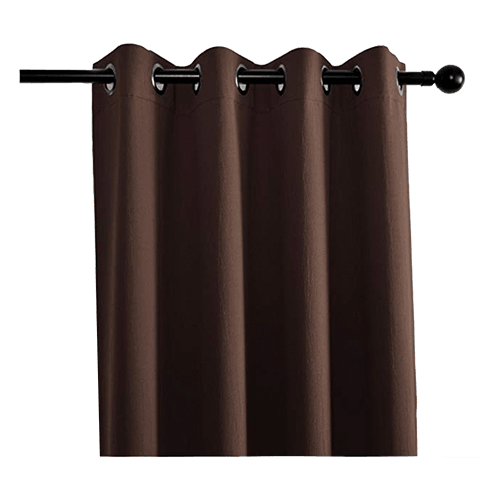 MIUCO Textured Blackout Curtains