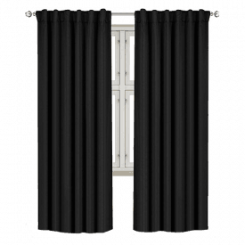 Utopia Bedding Blackout Room Darkening and Thermal Insulating Window Curtains