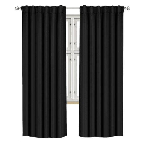 Utopia Bedding Blackout Room Darkening and Thermal Insulating Window Curtains