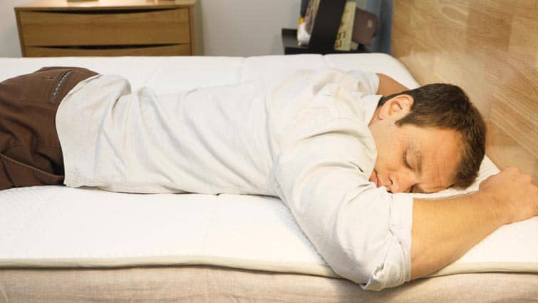 DreamCloud Mattress Stomach