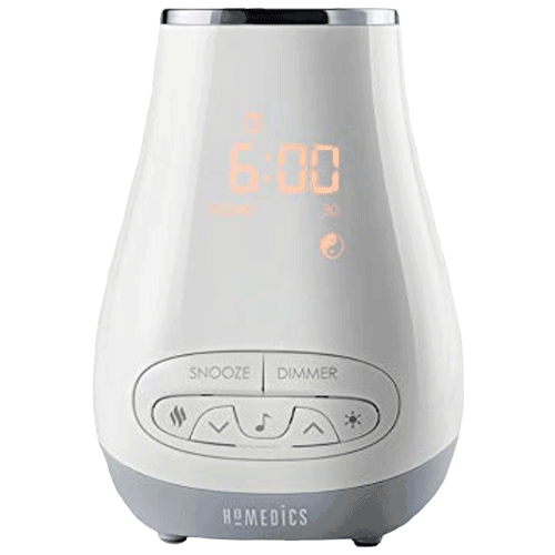 Slumber Scents Alarm Clock, Essential Oil Diffuser & White Noise Machine