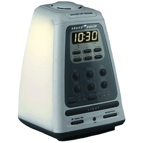 Sound Oasis Wake-Up Light Aromatherapy Sleep Sound Machine & Alarm Clock