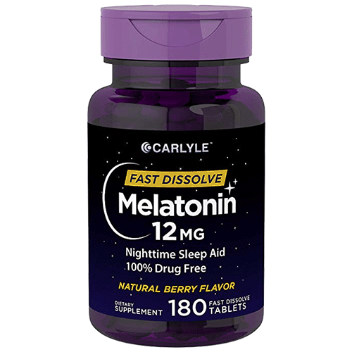 Carlyle Fast Dissolve 12mg Melatonin