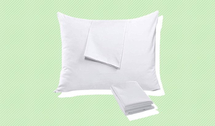 4x IKEA ÄNGSVIDE ANGSVIDE Pillow Protectors High Quality Cover Zip 50x80  PUP10 