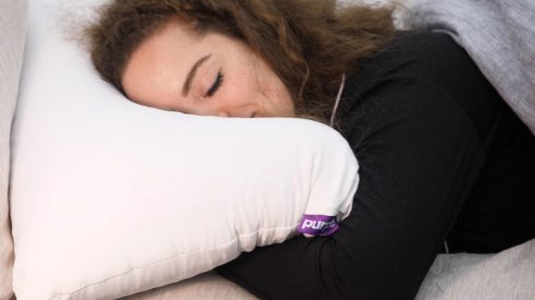 new purple harmony pillow in stores