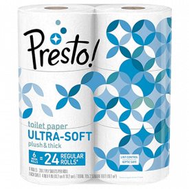 Presto! Ultra Toilet Paper