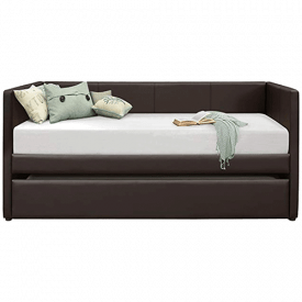 Homelegance Adra Upholstered Daybed with Trundle